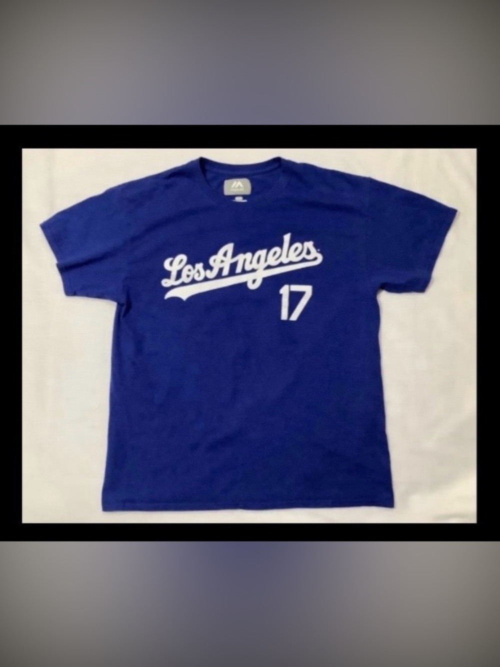 Los Angeles Dodgers Shohei Ohtani #17 MLB Baseball Jersey T Shirt-Mens 3XL